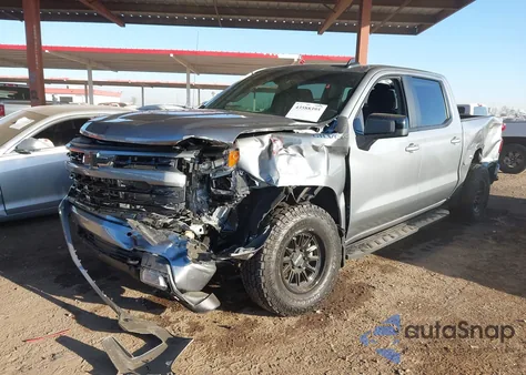 2025 Chevrolet Silverado 1500 2Wd Short Bed Rst from USA, damaged, VIN 2GCPADED8S1209881